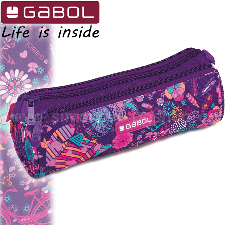 Gabol Abril Мек несесер с три ципа 22690999 Gabol Abril Мек несесер с три ципа 22690999