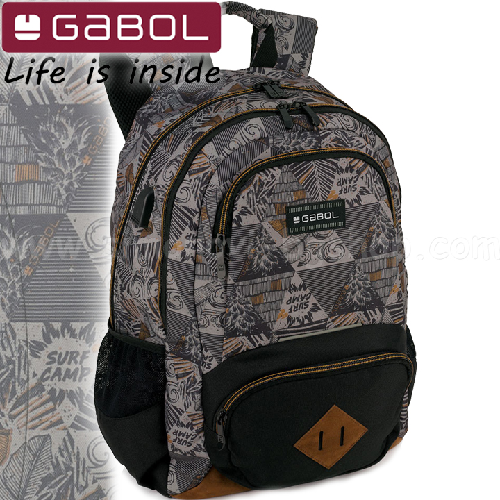 Gabol Balu Two-compartment school backpack 22793099 Gabol Balu Two-compartment school backpack 22793099