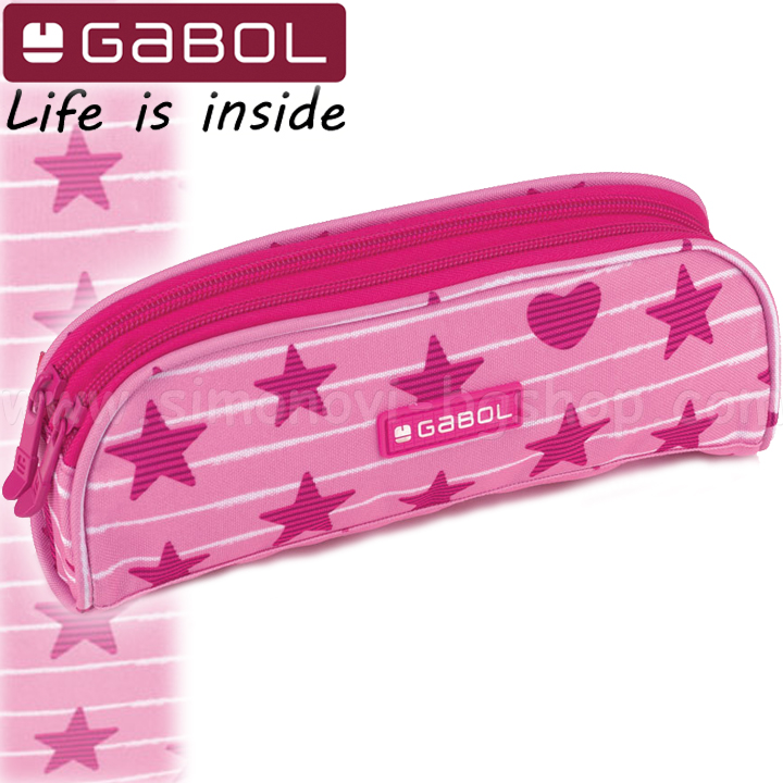 Gabol Shiny Мек несесер с два ципа 22683199 Gabol Shiny Мек несесер с два ципа 22683199
