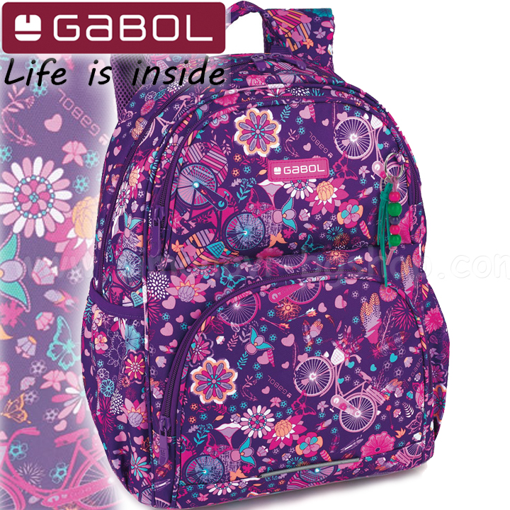 Gabol Abril Ученическа раница с едно отделениe 22690299 Gabol Abril Ученическа раница с едно отделениe 22690299