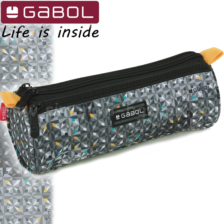 Gabol Glass Мек несесер с три ципа 22810999 Gabol Glass Мек несесер с три ципа 22810999