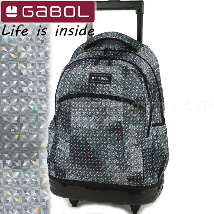 Gabol Glass Ученическа раница с колелца 22814799 Gabol Glass Ученическа раница с колелца 22814799