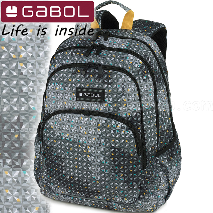 Gabol Glass Ученическа раница с две отделения 22814099 Gabol Glass Ученическа раница с две отделения 22814099