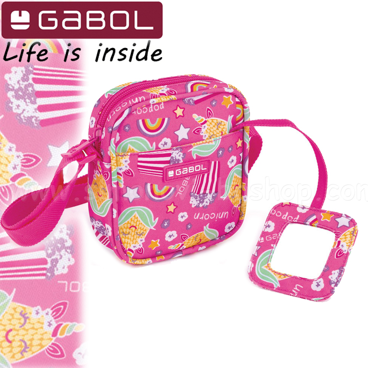 Gabol Unicorn Чантичка с огледало 22638299 Gabol Unicorn Чантичка с огледало 22638299