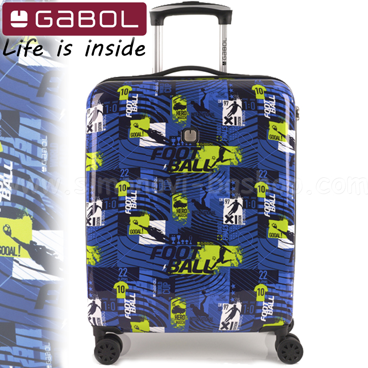 2024 Gabol Ball Suitcase 55cm ABS 23342203
