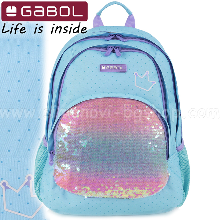 2024 Gabol Fantasy School Backpack with Two Compartments 23404012