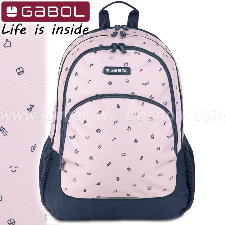 2024 Gabol Icon School Backpack with Two Compartments 23454019
