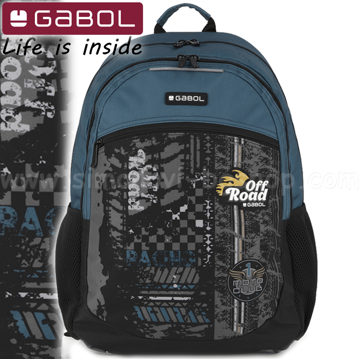 2024 Gabol Road School Backpack with Two Compartments 23519632