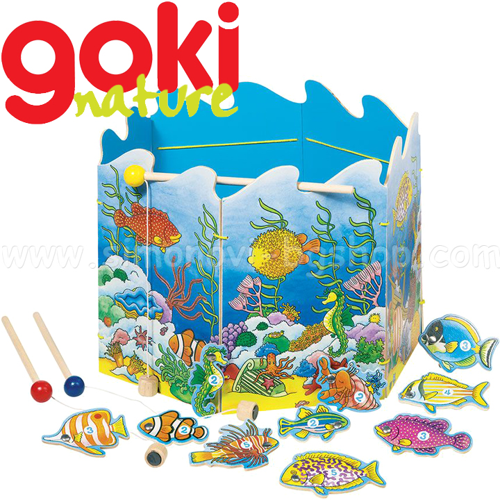 Joc de lemn Goki FISHING 56884
