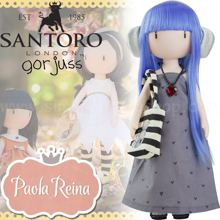 Gorjuss Дизайнерска кукла Dear Alice от серия Santoro London Paola Reina 04912 Gorjuss Дизайнерска кукла Dear Alice от серия Santoro London Paola Reina 04912