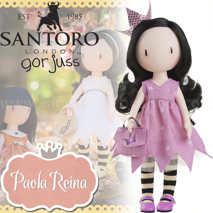Gorjuss Дизайнерска кукла Dreaming от серия Santoro London Paola Reina 04911 Gorjuss Дизайнерска кукла Dreaming от серия Santoro London Paola Reina 04911