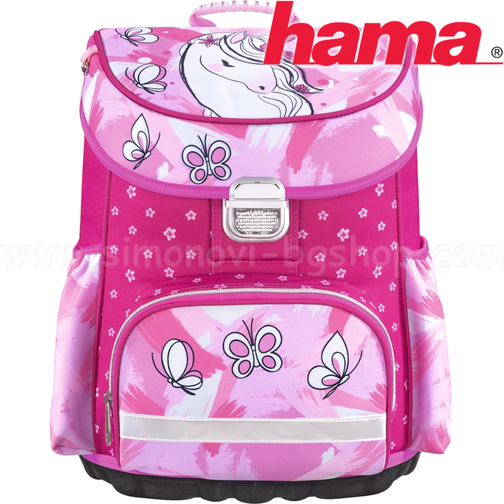 *2018 Hama Ергономична ученическа раница Unicorn 129060 *2018 Hama Ергономична ученическа раница Unicorn 129060