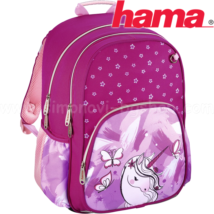 *2017 Hama Ученическа раница с две отделения Unicorn 139295 *2017 Hama Ученическа раница с две отделения Unicorn 139295