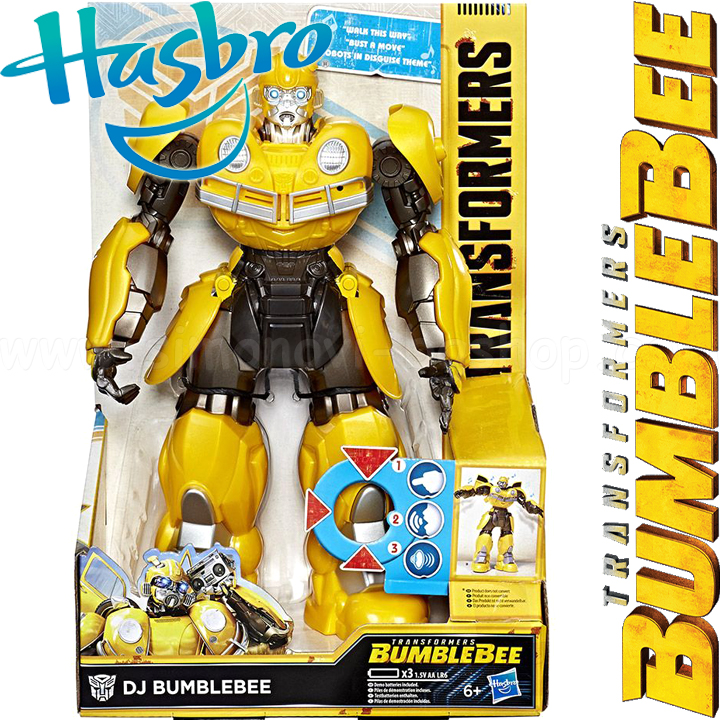 *Hasbro Transformers Интерактивен робот трансформерс BumbleBee DJ MV6 E0850 *Hasbro Transformers Интерактивен робот трансформерс BumbleBee DJ MV6 E0850