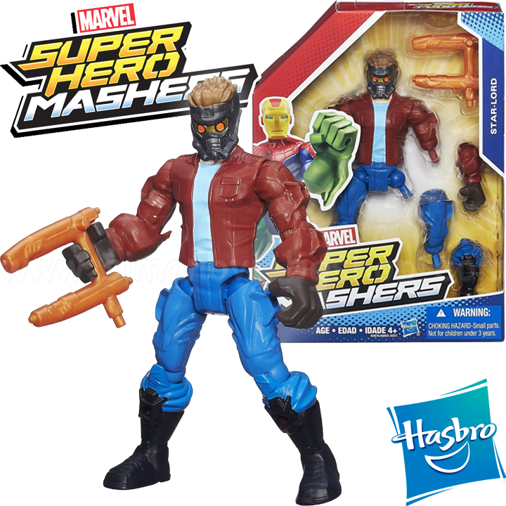 *Marvel Avengers - Базова фигурка Peter Quill "HERO MASHERS" A6825 *Marvel Avengers - Базова фигурка Peter Quill "HERO MASHERS" A6825