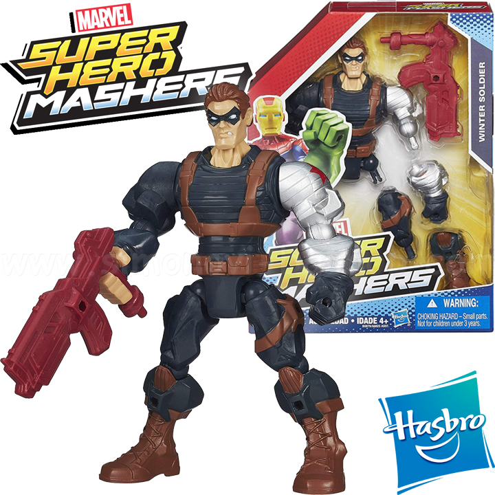 *Marvel Avengers - Базова фигурка Winter Soldier "HERO MASHERS" B0879 *Marvel Avengers - Базова фигурка Winter Soldier "HERO MASHERS" B0879