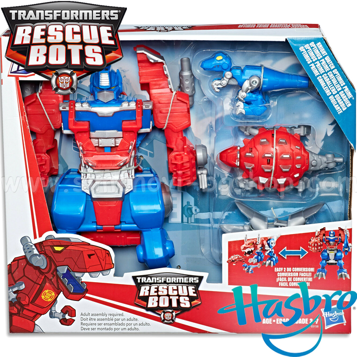 *Hasbro Transformers Rescue Bots Робот Knight Watch Optimus Prime E0158 *Hasbro Transformers Rescue Bots Робот Knight Watch Optimus Prime E0158