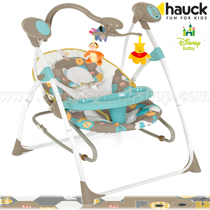 *2014 Hauck  2in1 Swing Pooh Spring in the Wood Beige