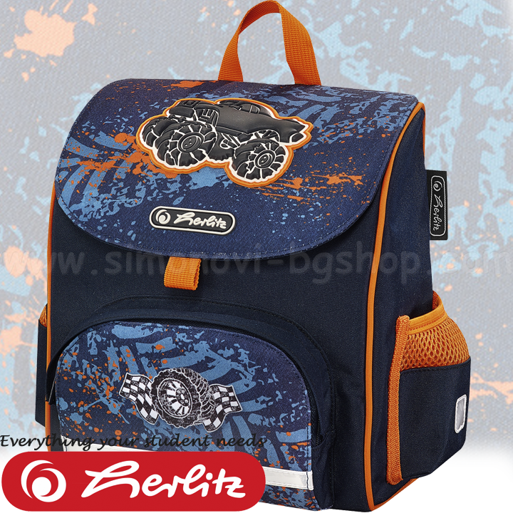 Herlitz Mini Softbag Monster Truck Раница за детска градина 50014095 Herlitz Mini Softbag Monster Truck Раница за детска градина 50014095