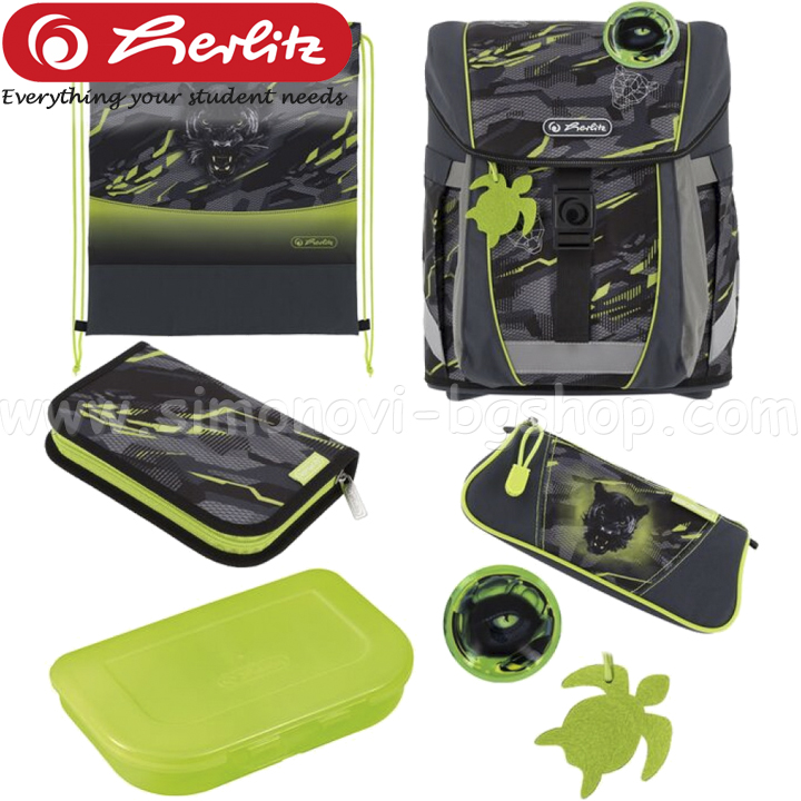 * 2026 Herlitz FiloActive XL Plus ����������� ������ � ��������� Wild Panther 40