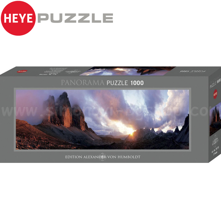 Heye Puzzle Three Peak 1000h. Alexander von Humboldt TYPZ0004144 Heye Puzzle Three Peak 1000h. Alexander von Humboldt TYPZ0004144