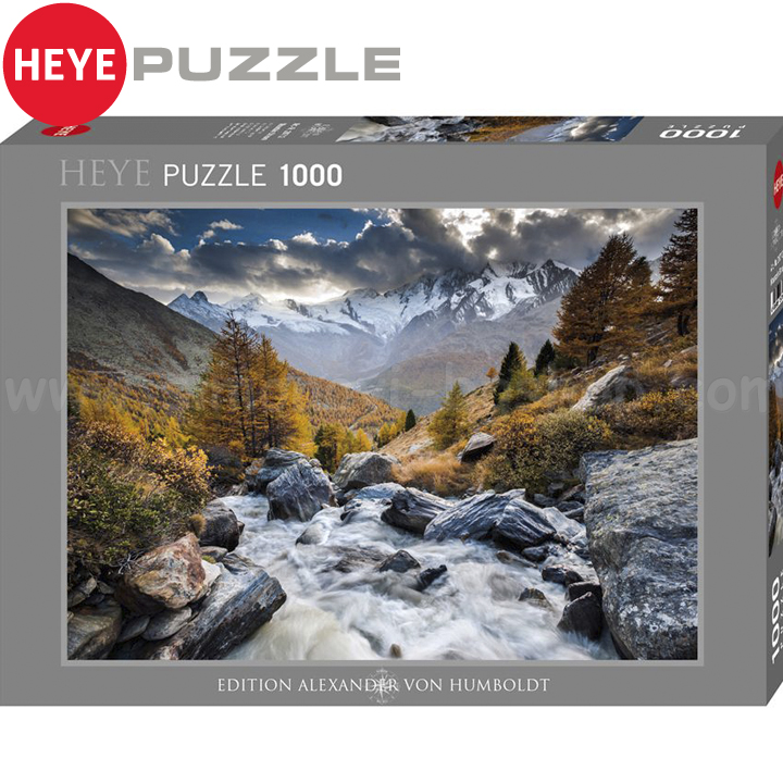 Heye Puzzle Mountain stream 1000h. Alexander von Humboldt TYPZ0000518 Heye Puzzle Mountain stream 1000h. Alexander von Humboldt TYPZ0000518