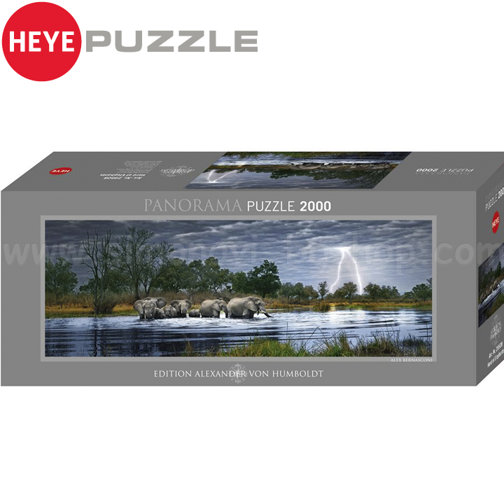Heye Puzzle Fruit Elephants 2000ch. Alexander von Humboldt TYPZ0000596 Heye Puzzle Fruit Elephants 2000ch. Alexander von Humboldt TYPZ0000596
