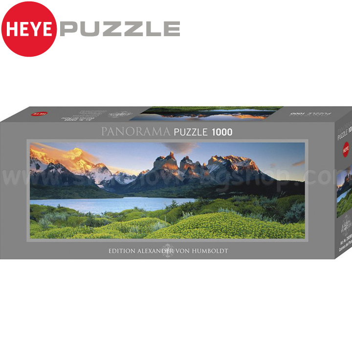 Heye Puzzle Torres del Paine National Park 1000h. Alexander von Humboldt TYPZ000 Heye Puzzle Torres del Paine National Park 1000h. Alexander von Humboldt TYPZ000