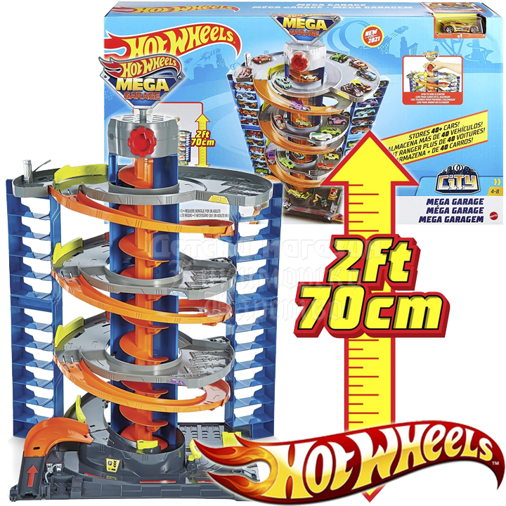 * Hot Wheels City   Power Parking Garage GTT95