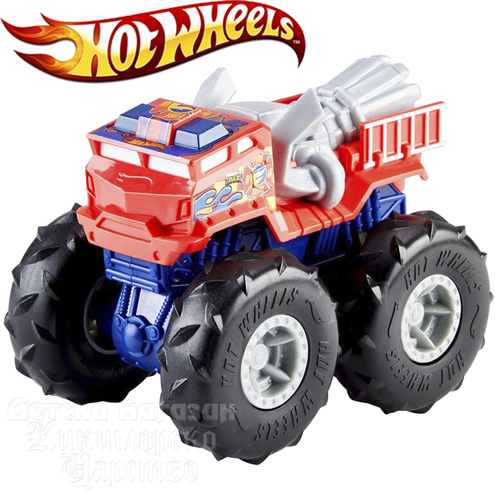 * Hot Wheels Monster Truck     "Fire Truck" GVK37