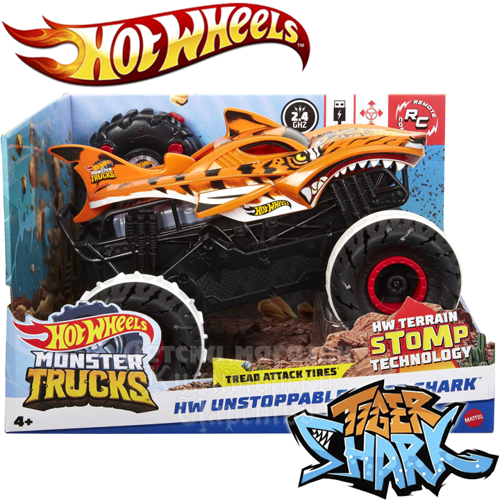 Hot Wheels Monster Trucks Arena Smashers Semi Finals - Assorted