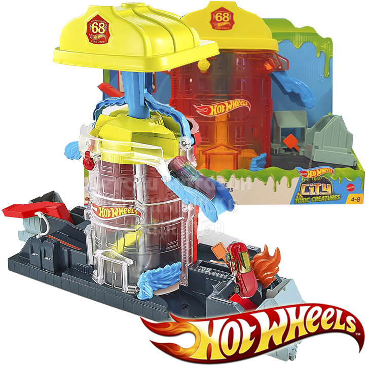 Hot Wheels Toxic   Super Fire House Rescue GJL06