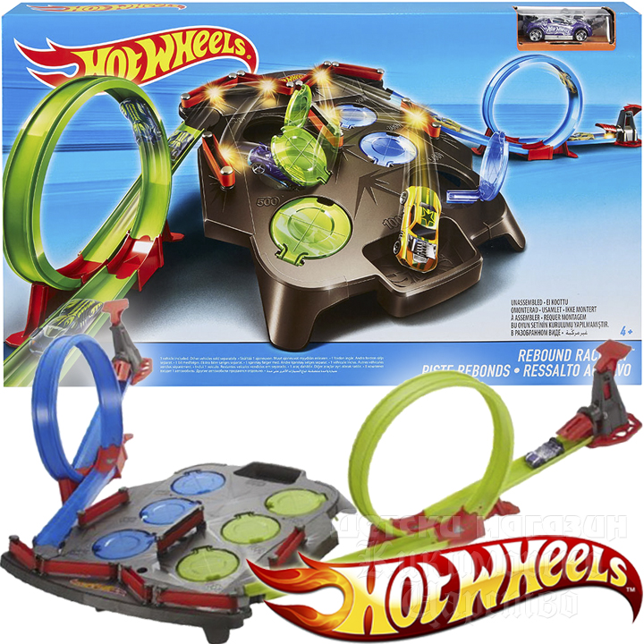 *Hot Wheels Писта рикошет Rebound Raceway и количка FDF27 *Hot Wheels Писта рикошет Rebound Raceway и количка FDF27