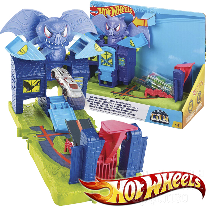 *Hot Wheels City Игрален комплект Отмъщението на Прилепа FNB08 *Hot Wheels City Игрален комплект Отмъщението на Прилепа FNB08