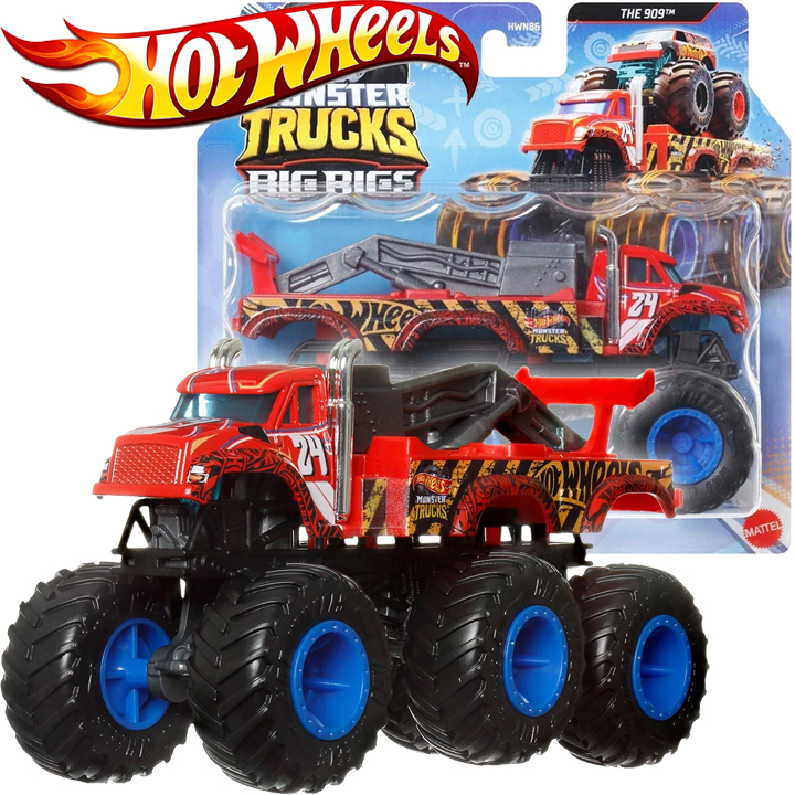 * Hot Wheels Monster Truck :   1:64, The 909 HWN90