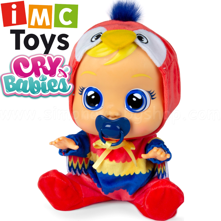 *IMC Toys Cry Babies Интерактивно плачещо бебе Lori Parrot 90217 *IMC Toys Cry Babies Интерактивно плачещо бебе Lori Parrot 90217