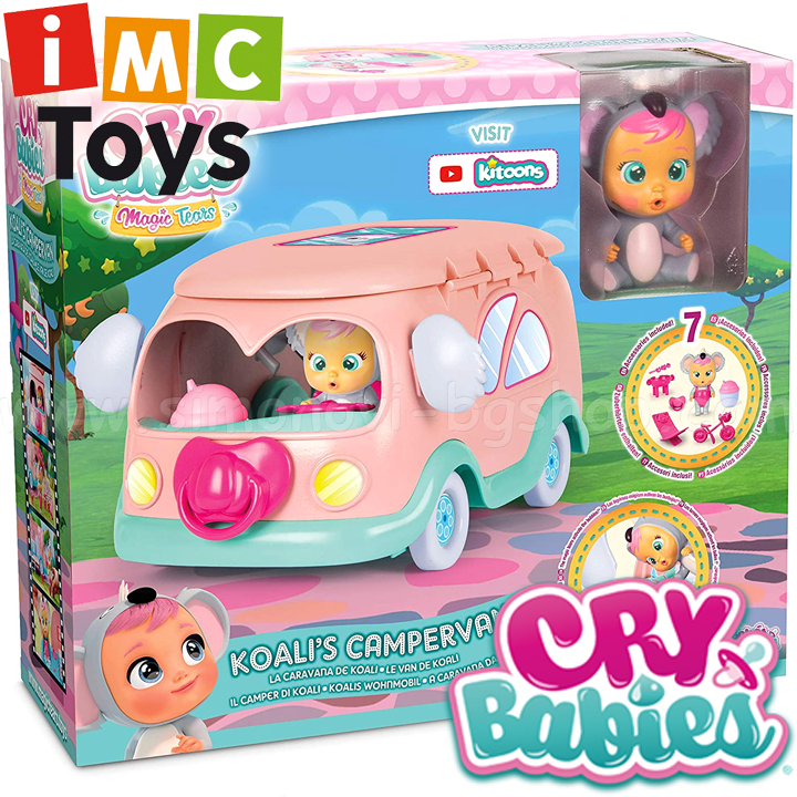 *IMC Toys Cry Babies   "Koali"  91931