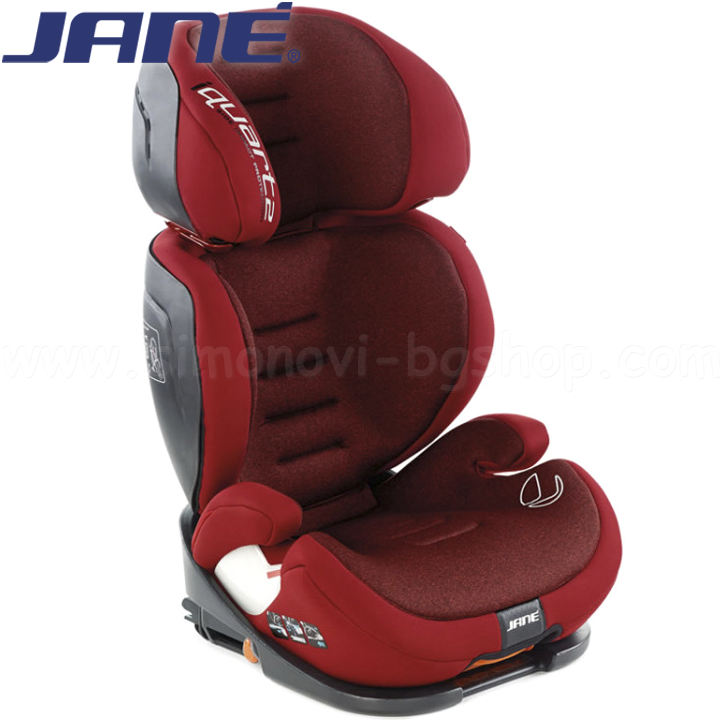 Jane Стол за кола iQUARTZ Isofix 15-36 кг. Red 4587 T57 Jane Стол за кола iQUARTZ Isofix 15-36 кг. Red 4587 T57