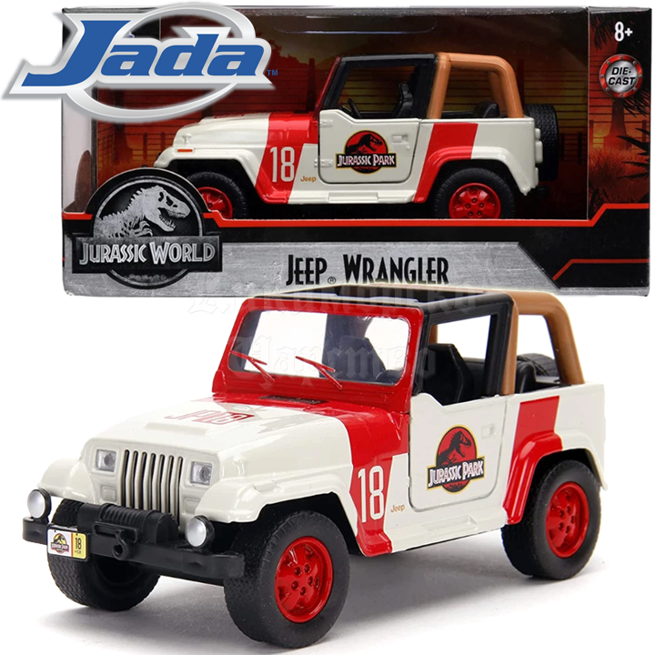 * Jada Jurassic World   Park Jeep Wrangler 1:32 253252019