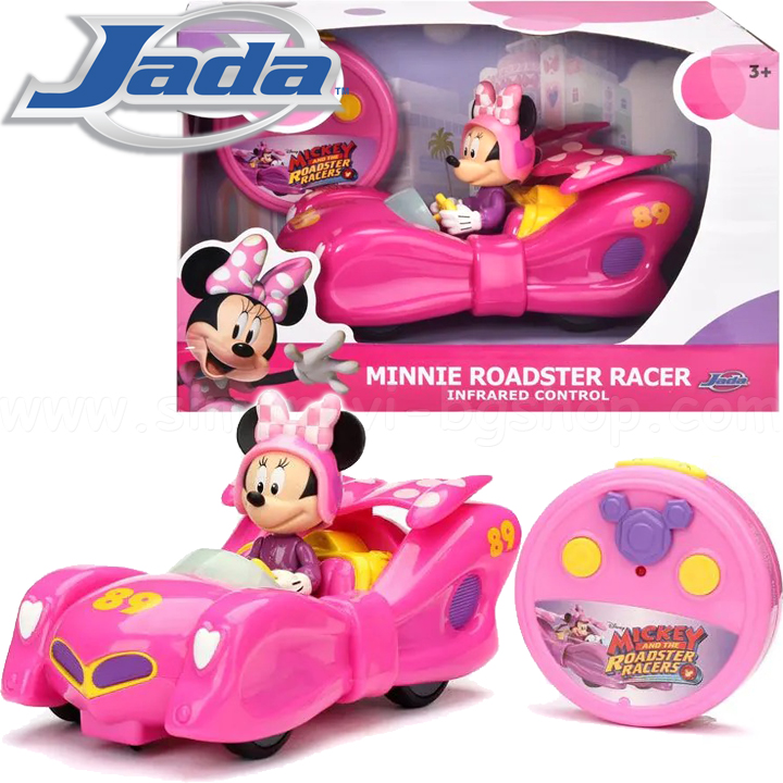 * Jada Disney   Minnie Mouse Roadster 253074006