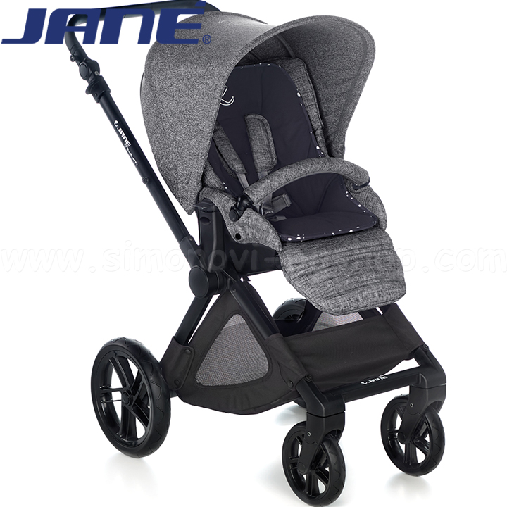 Jane Бебешка количка Muum Squared Grey 5474.T29 Jane Бебешка количка Muum Squared Grey 5474.T29