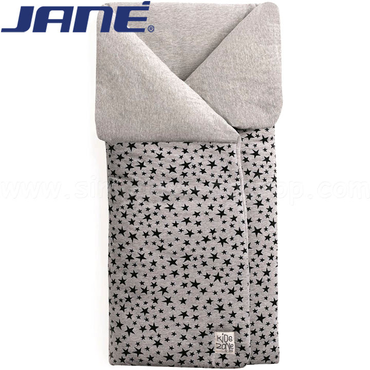 Jane Бебешко одеялце Mims Stars Grey 080490.S76 Jane Бебешко одеялце Mims Stars Grey 080490.S76