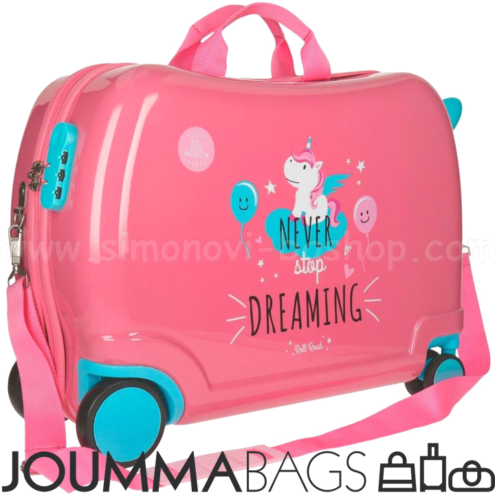 *Joumma Bags Куфарче за яздене на 4 колела Unicorn *Joumma Bags Куфарче за яздене на 4 колела Unicorn