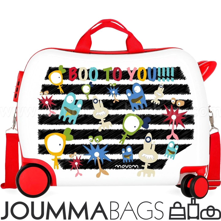 *Joumma Bags Куфарче за яздене на 4 колела Monsters *Joumma Bags Куфарче за яздене на 4 колела Monsters