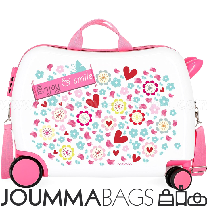 *Joumma Bags Куфарче за яздене на 4 колела Enjoy&Smile *Joumma Bags Куфарче за яздене на 4 колела Enjoy&Smile