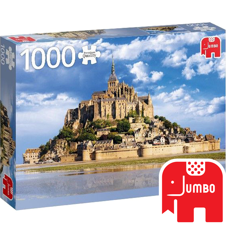 Jumbo Premium Collection Пъзел от 1000 части Мон Сен Мишел 18848 Jumbo Premium Collection Пъзел от 1000 части Мон Сен Мишел 18848