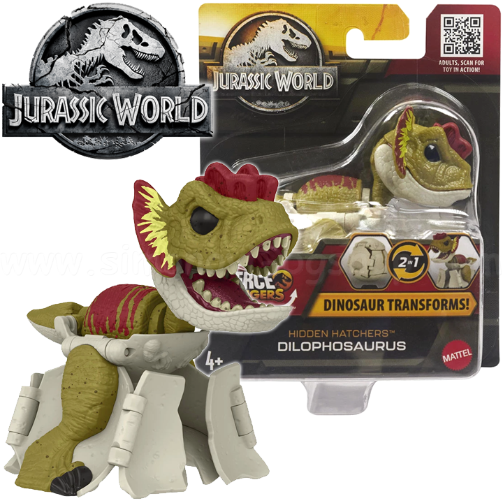 * 2023 Jurassic World Fierce Changers  Dilophosaurus HLP04