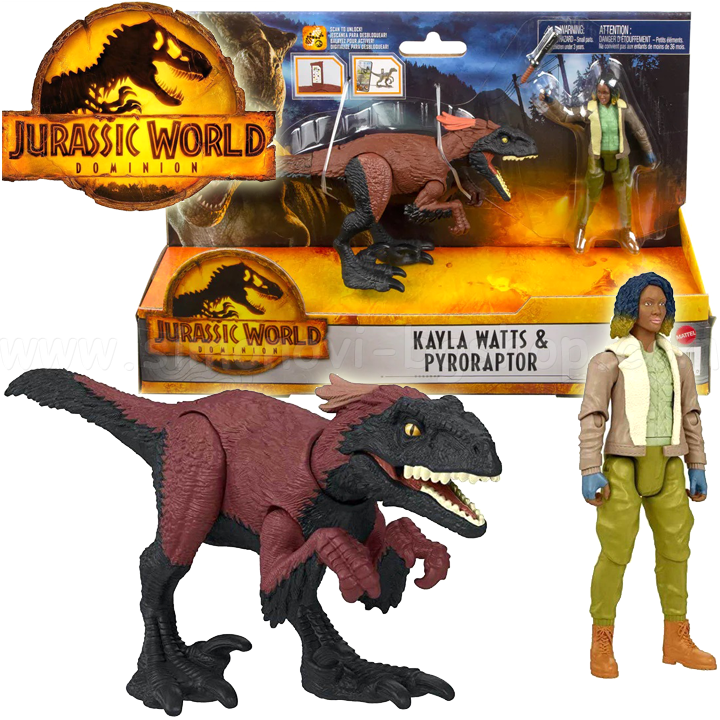 * Jurassic World Dominion  Kayla Watts & Pyroraptor GWM27