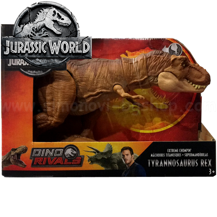 Jurassic World Dino Rivals Динозавър Тиранозавър Рекс Tyrannosaurus Rex FTT21 Jurassic World Dino Rivals Динозавър Тиранозавър Рекс Tyrannosaurus Rex FTT21