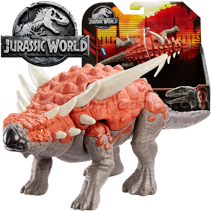 *Jurassic World Savage Strike Динозавър съперник Sauropelta GJN91 *Jurassic World Savage Strike Динозавър съперник Sauropelta GJN91